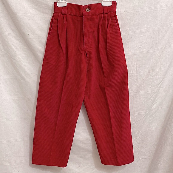 Saks Fifth Avenue Other - Vintage Red Corduroy Pants from Saks Fifth Avenue Real Clothes